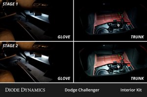 Dodge Challenger LED Interior Kit - Diode Dynamics - Stage 1 - Cool White - `09-`14 Dodge Challenger LED Interior Kit - Diode Dynamics - Stage 1 - Cool White - `09-`14